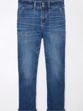 AE Next Level Low-Rise Artist Crop Jean  Size 12.